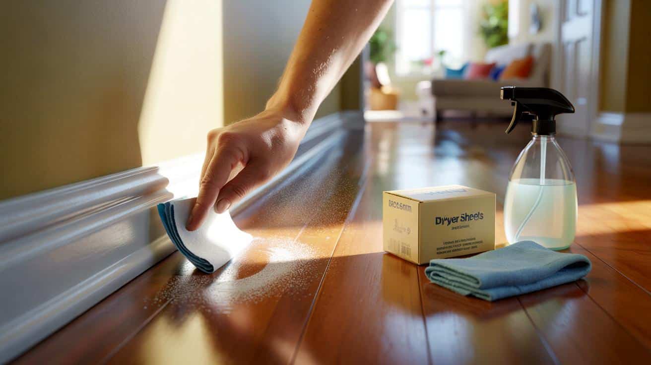 How To Stop Dust From Clinging To Your Baseboards With A Simple Laundry Staple