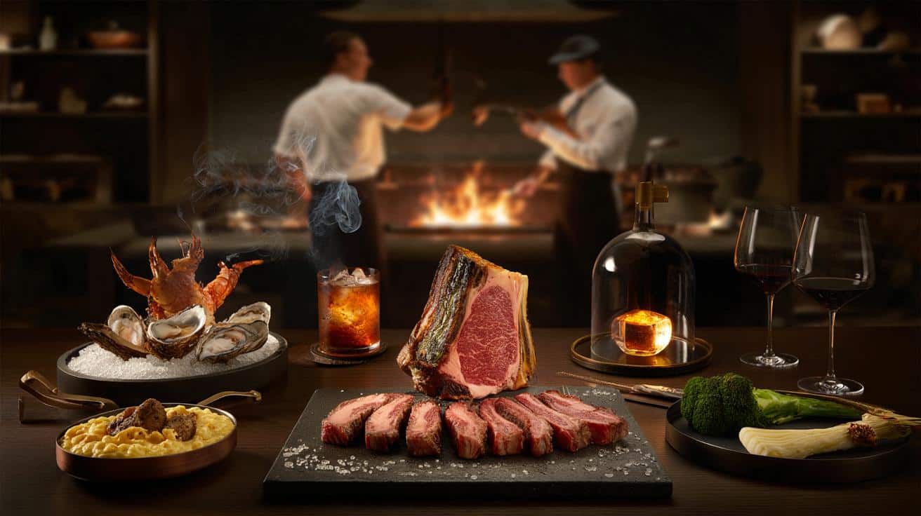 I ate at Travis Kelce and Patrick Mahomes' new steakhouse, 1587 Prime. Our $800 dinner felt like more than just a meal.